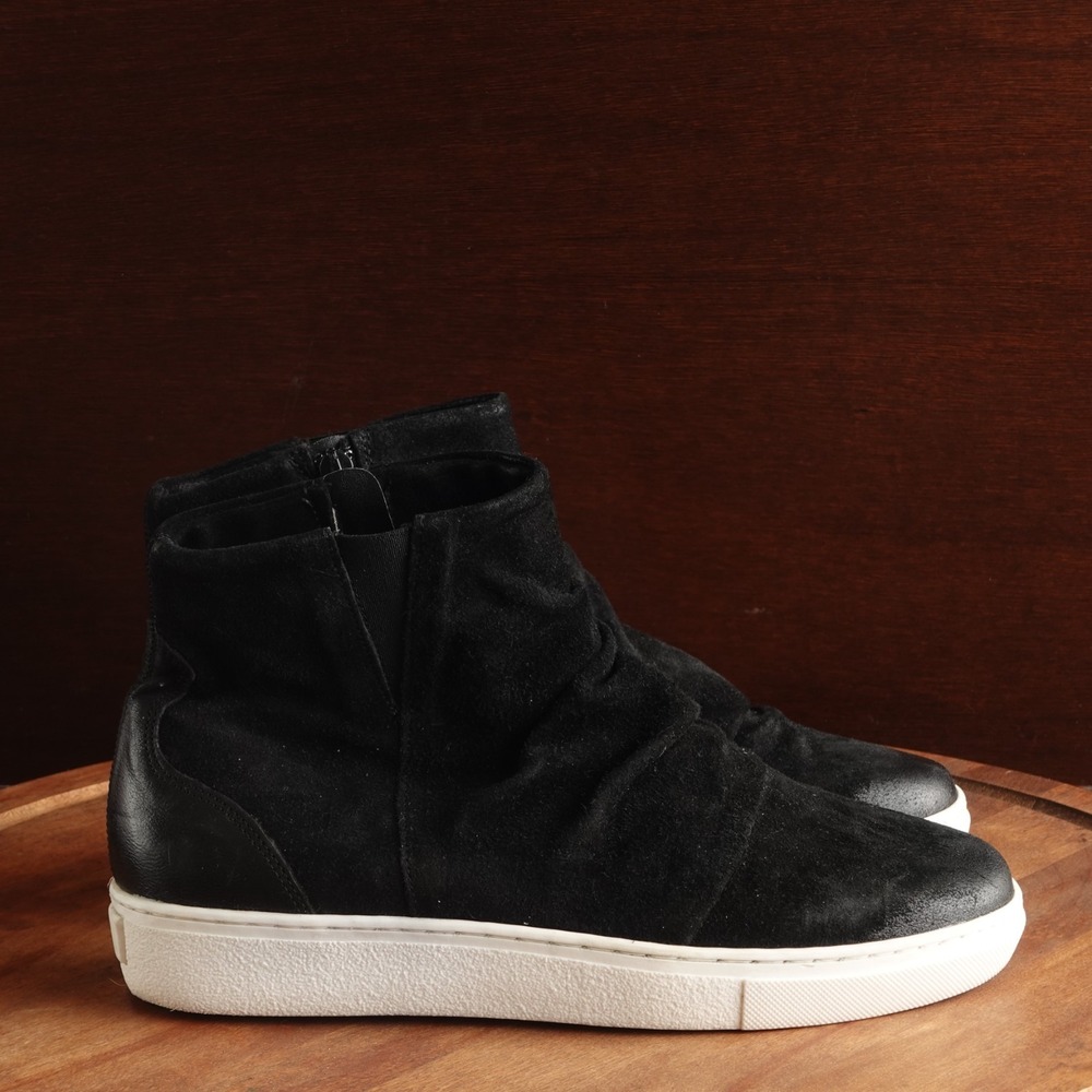 Miz Mooz Sneakers Womens SZ EU 41 US 9.5-10 BLK Lionel Modern Minimalist Shoes